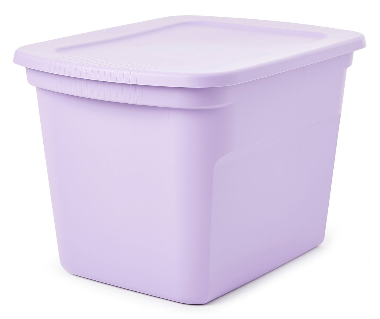 Sterilite 18 Gallon Tote Lilac Pixie, Plastic Bins & Drawers, Household