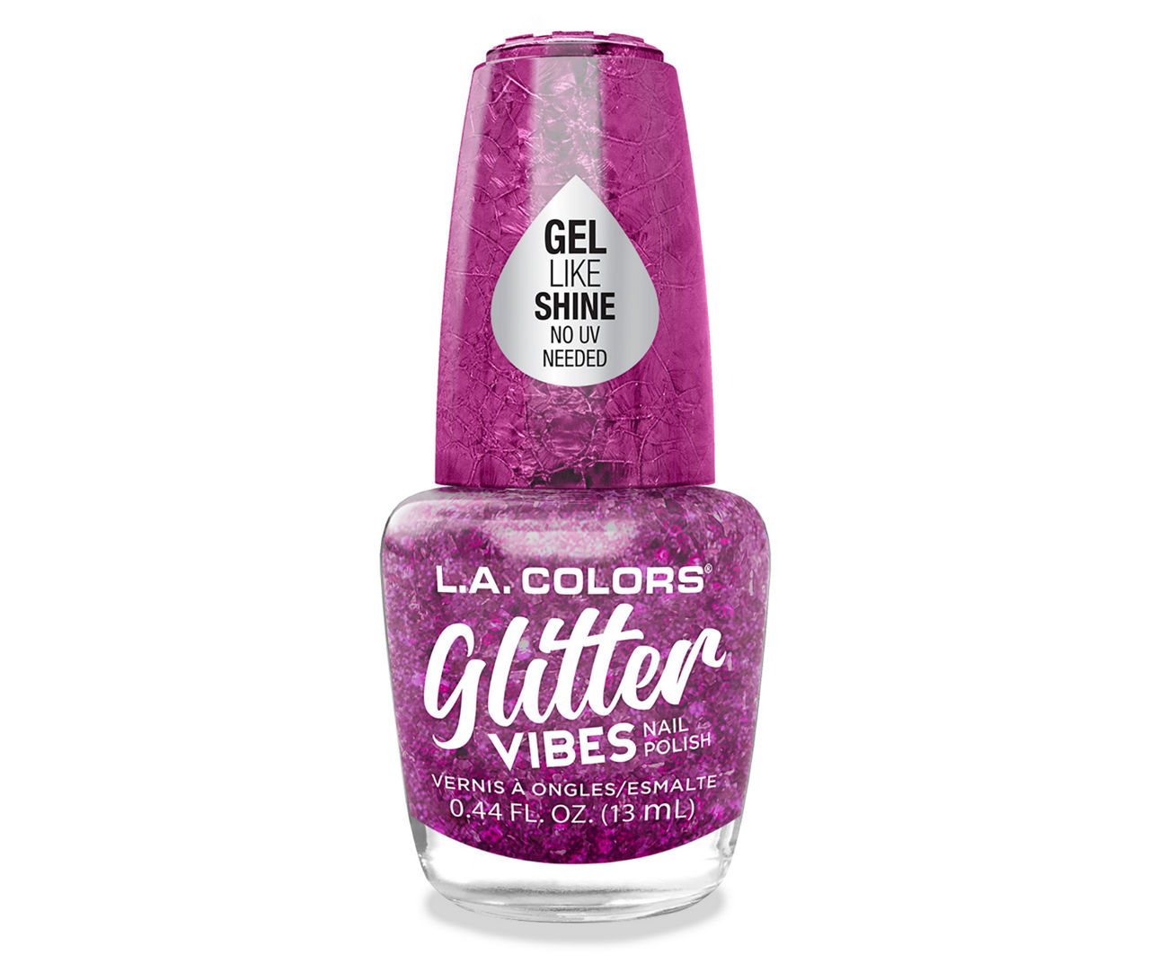 Glitter Vibes Nail Polish in City Girl, 0.44 Oz.