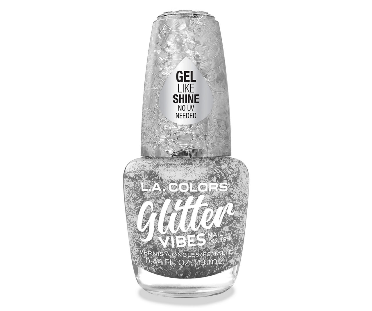Glitter Vibes Nail Polish in Highkey, 0.44 Oz.