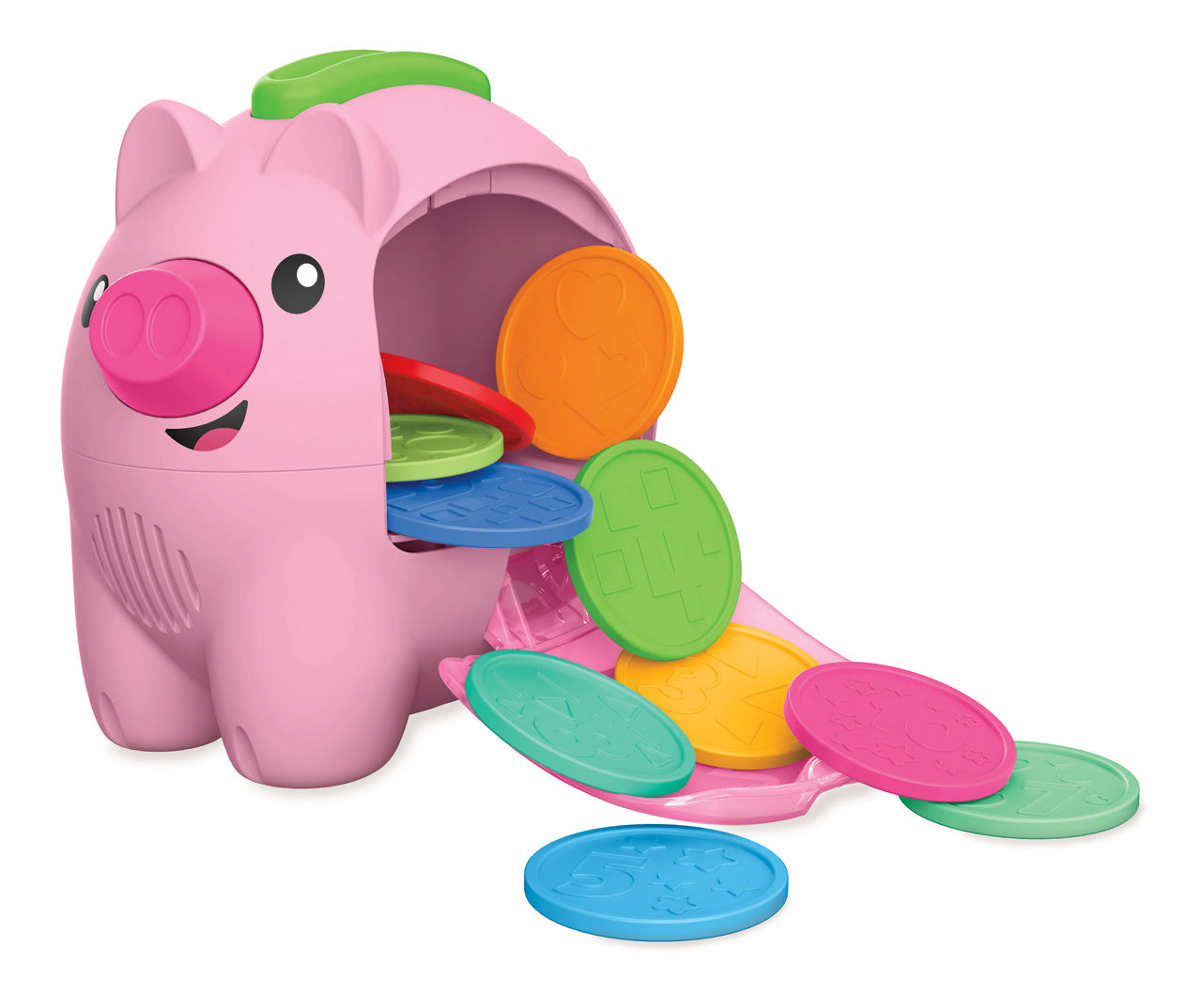  Fisher-Price Laugh & Learn Musical Toy Count & Rumble Piggy  Bank With Songs And Motion For Baby & Toddler Ages 6+ Months : Toys & Games