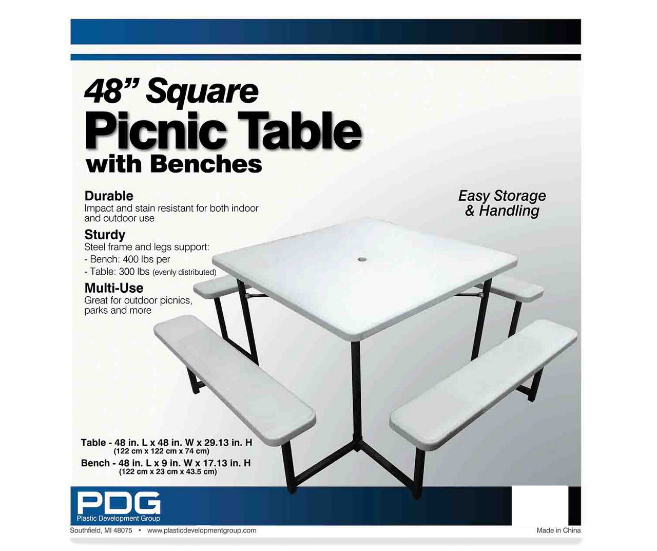 Plastic picnic deals tables tractor supply