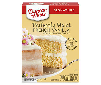 Signature French Vanilla Cake Mix, 15.25 Oz.