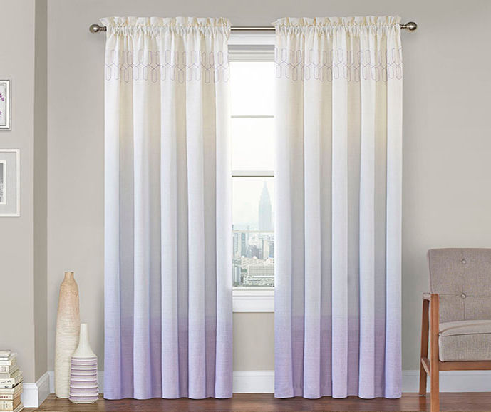 Vue Signature Vue Arashi Ombre Rod Pocket Curtain Panel