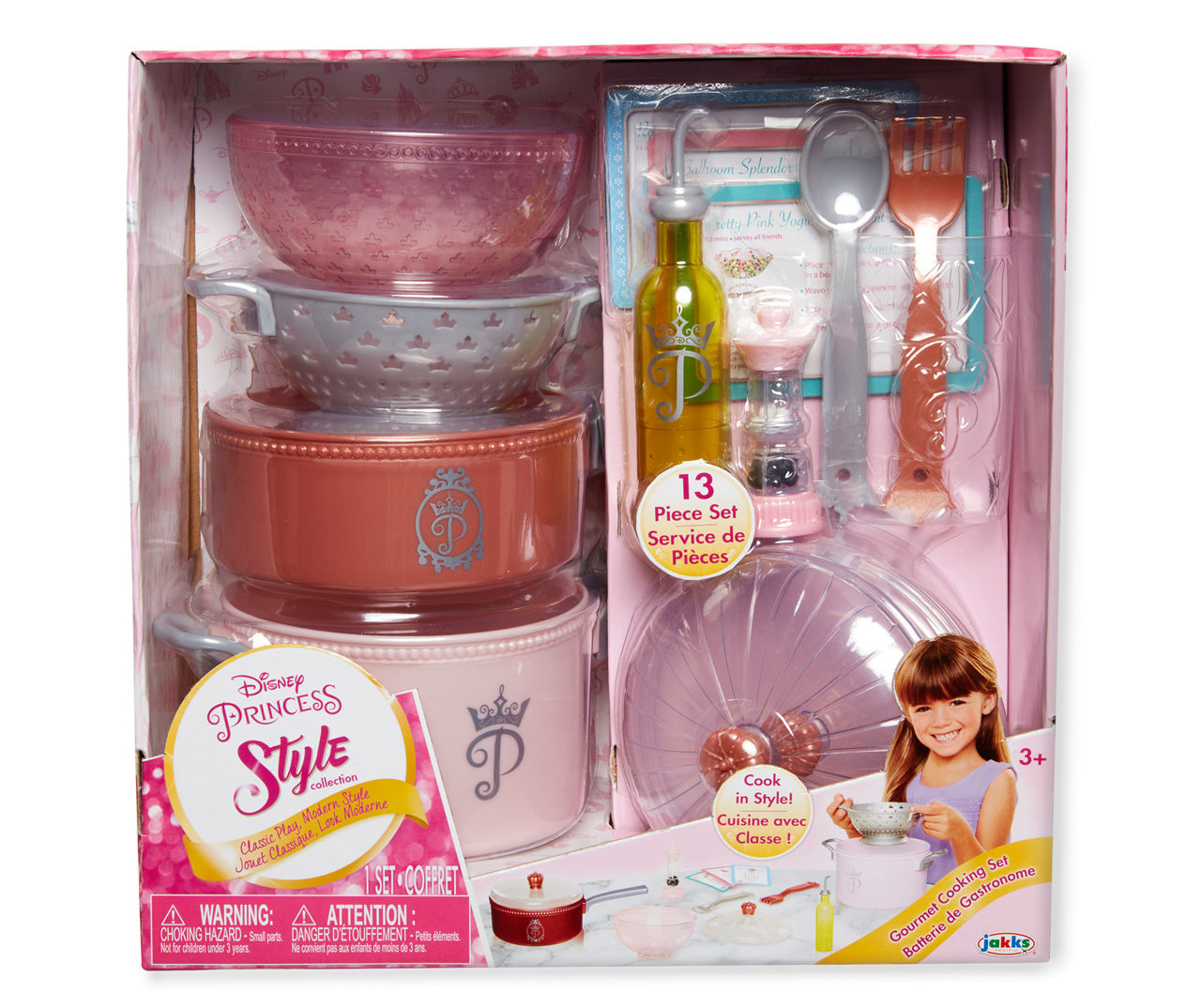 Vol Rang slaaf Disney Princess Style Collection 13-Piece Gourmet Cooking Set | Big Lots