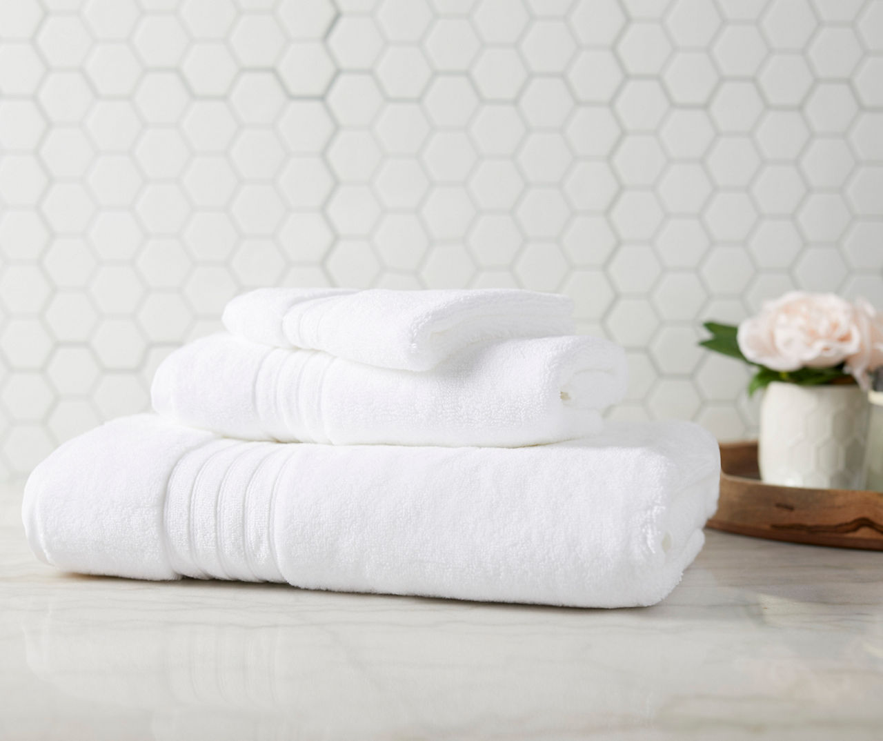 White Egyptian Cotton Towel