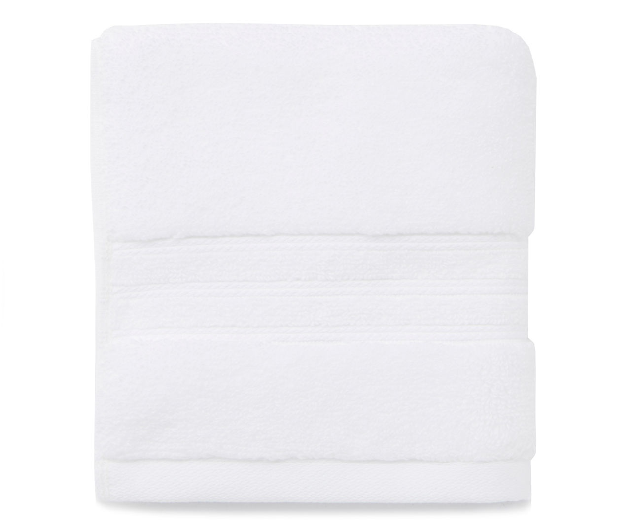 White Egyptian Cotton Washcloth