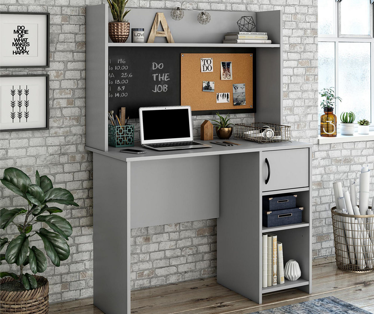 Rustic desk deals big lots