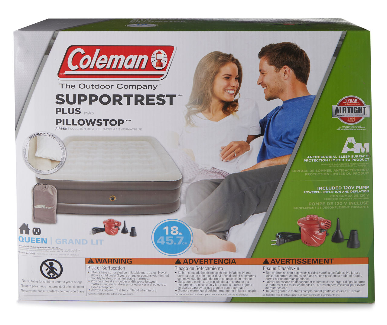 Coleman supportrest 2024