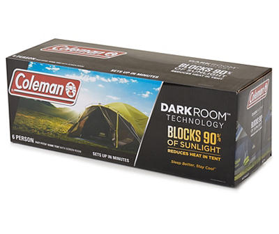 Dark Room 6-Person Dome Tent