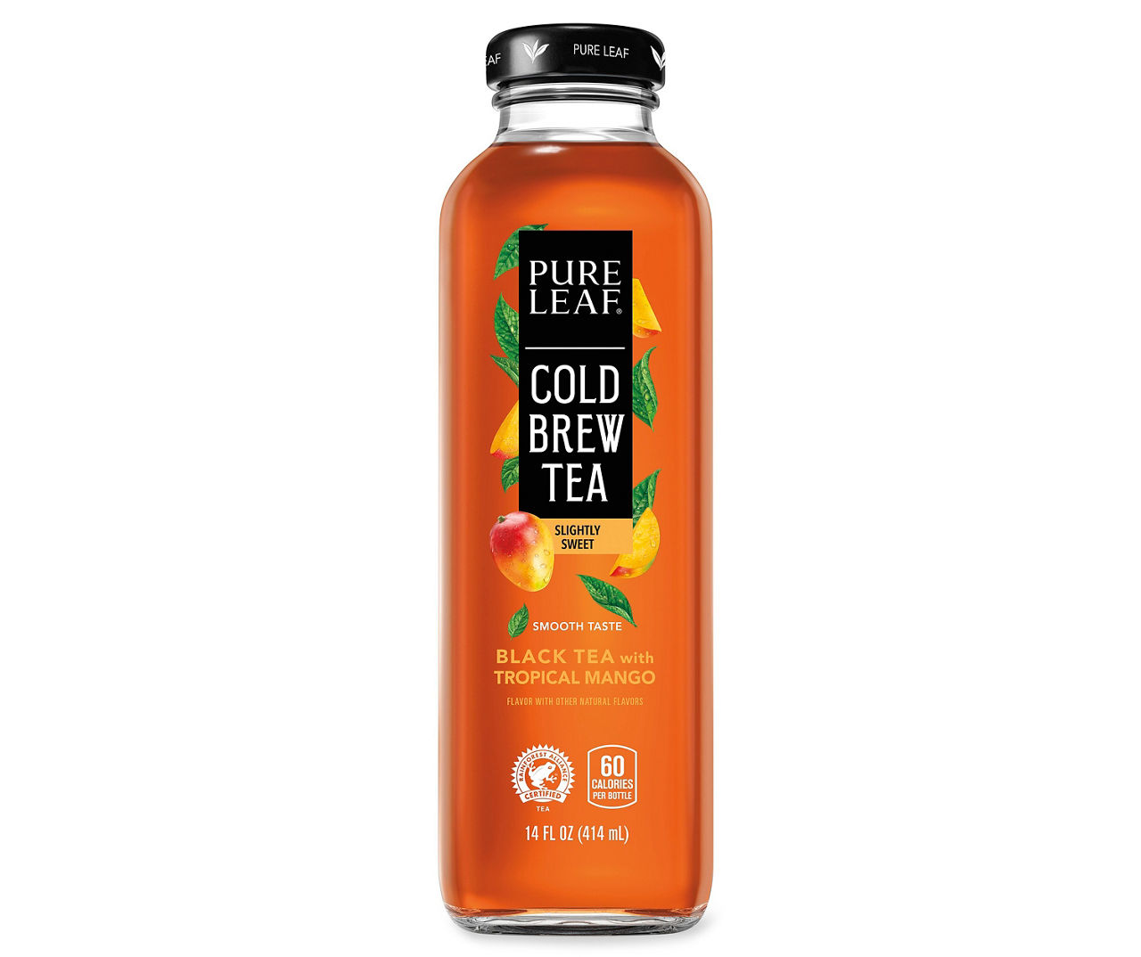 Lipton Pure Leaf Cold Brew Tea Black Tea With Tropical Mango Flavor 14 ...