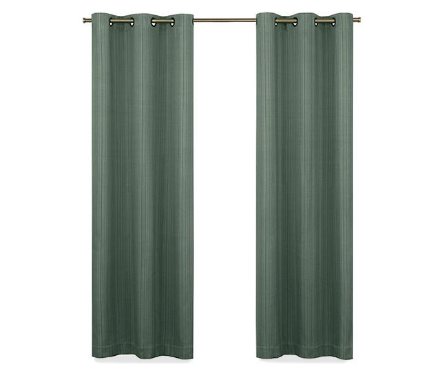 Eclipse Hazel Mushroom Blackout Grommet Curtain Panel, (95