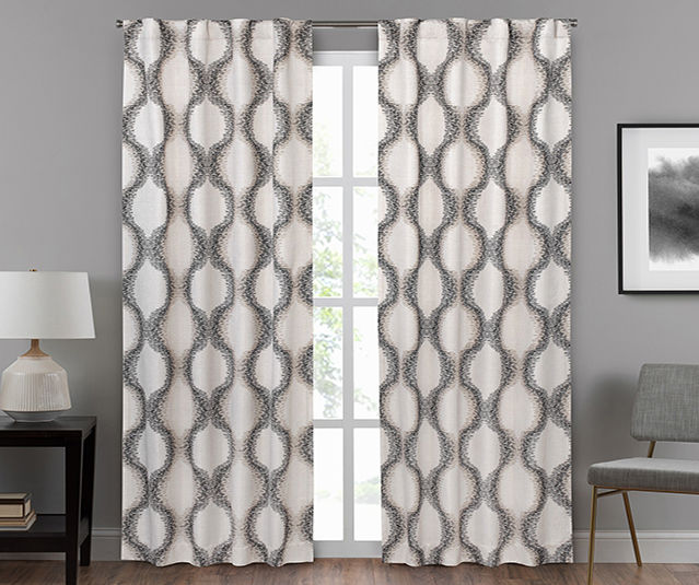 Eclipse Eclipse Summit Geo Draft Stopper Rod Pocket Curtain Panel Big