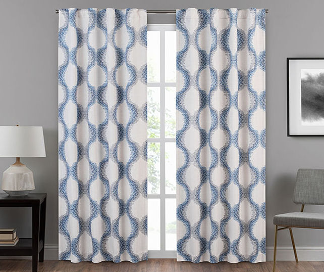 Eclipse Eclipse Summit Geo Draft Stopper Rod Pocket Curtain Panel Big