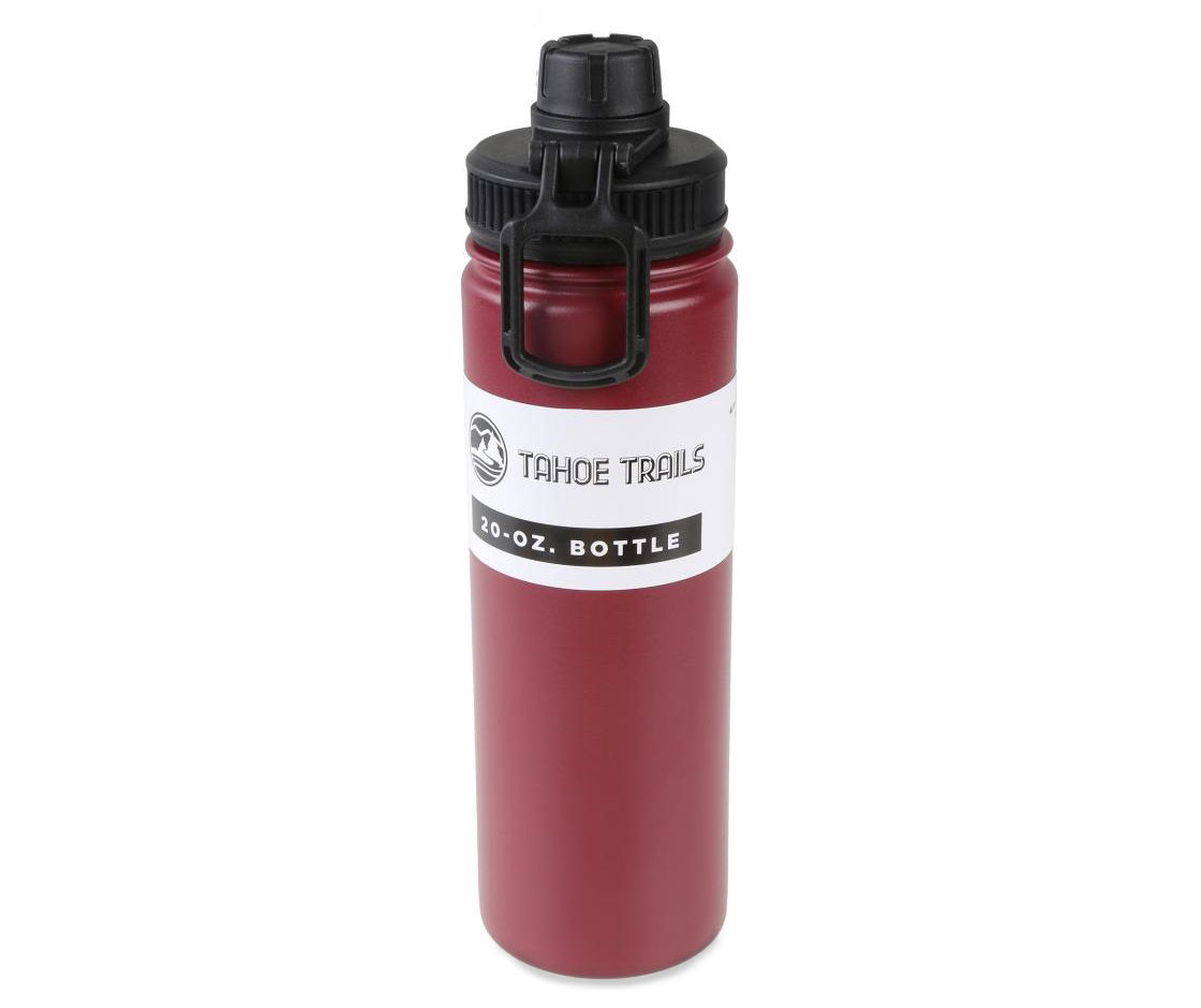 Red Stainless Steel Bottle (26 oz)