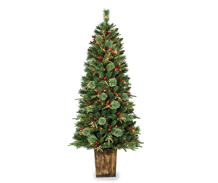 Winter Wonder Lane 6' Donner Deluxe PreLit Artificial Christmas Urn