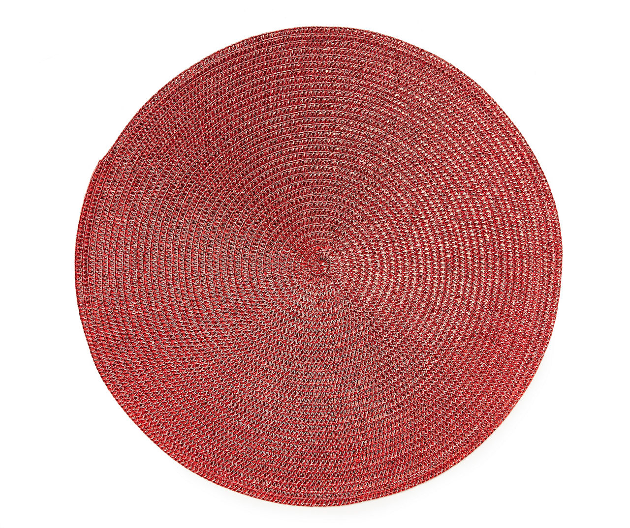 Red Metallic Round Placemat Big Lots