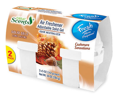 Cashmere Sensations Solid Air Freshener, 2-Pack