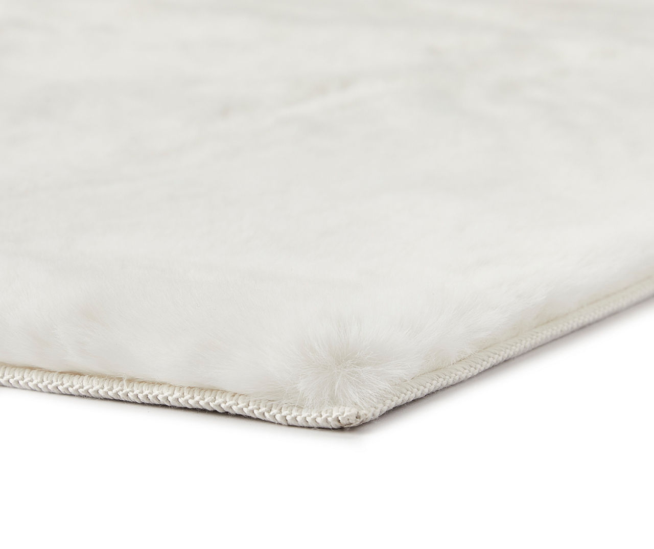 White Rabbit Fur Rug, Real Rabbit Fur Rug, Real White Fur Rug