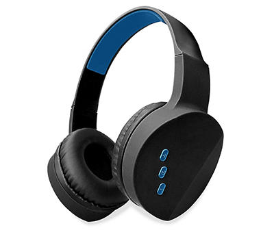 Black & Slate Bluetooth Headphones