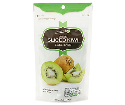 Dried Sweetened Kiwi Slices, 4 Oz.