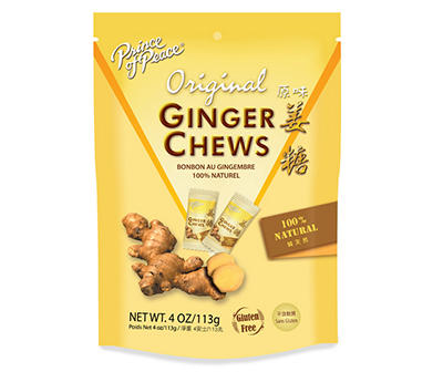 Original Ginger Chews, 4 Oz.