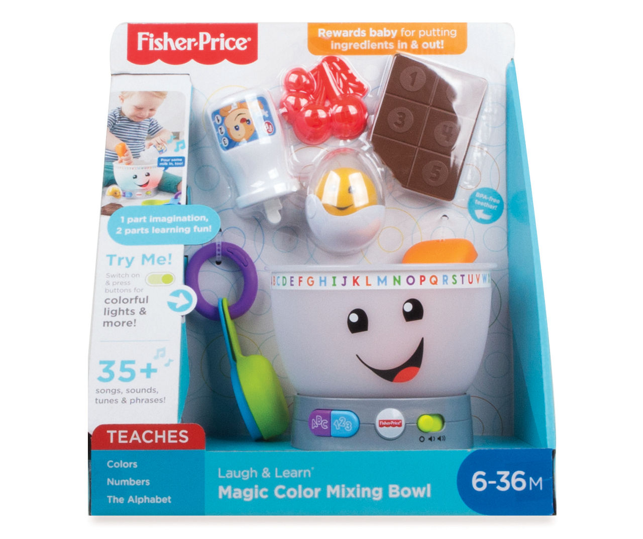 FisherPrice Laugh & Learn Magic Color Mixing Bowl Big Lots