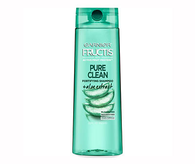 Garnier Fructis Pure Clean Fortifying Shampoo, With Aloe and Vitamin E Extract, 22 fl. oz.