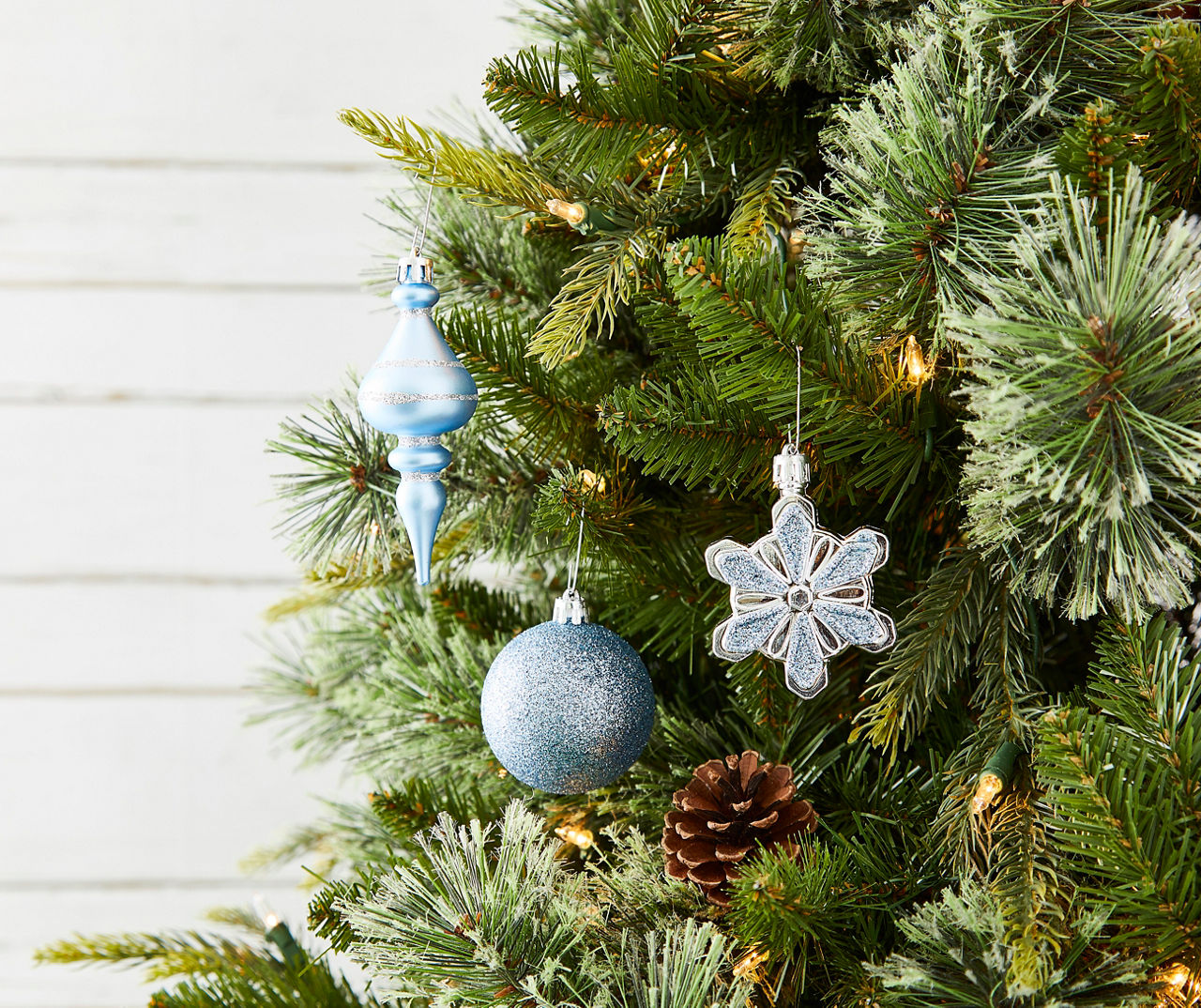 Blue & Silver Ornament Bundle