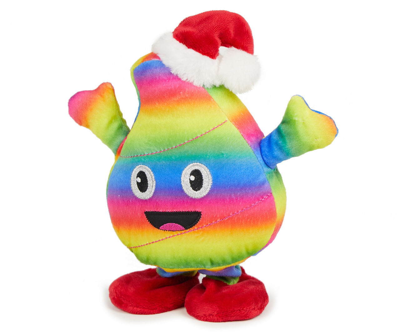 rainbow poop emoji plush