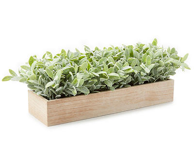 Wooden Potted Greenery