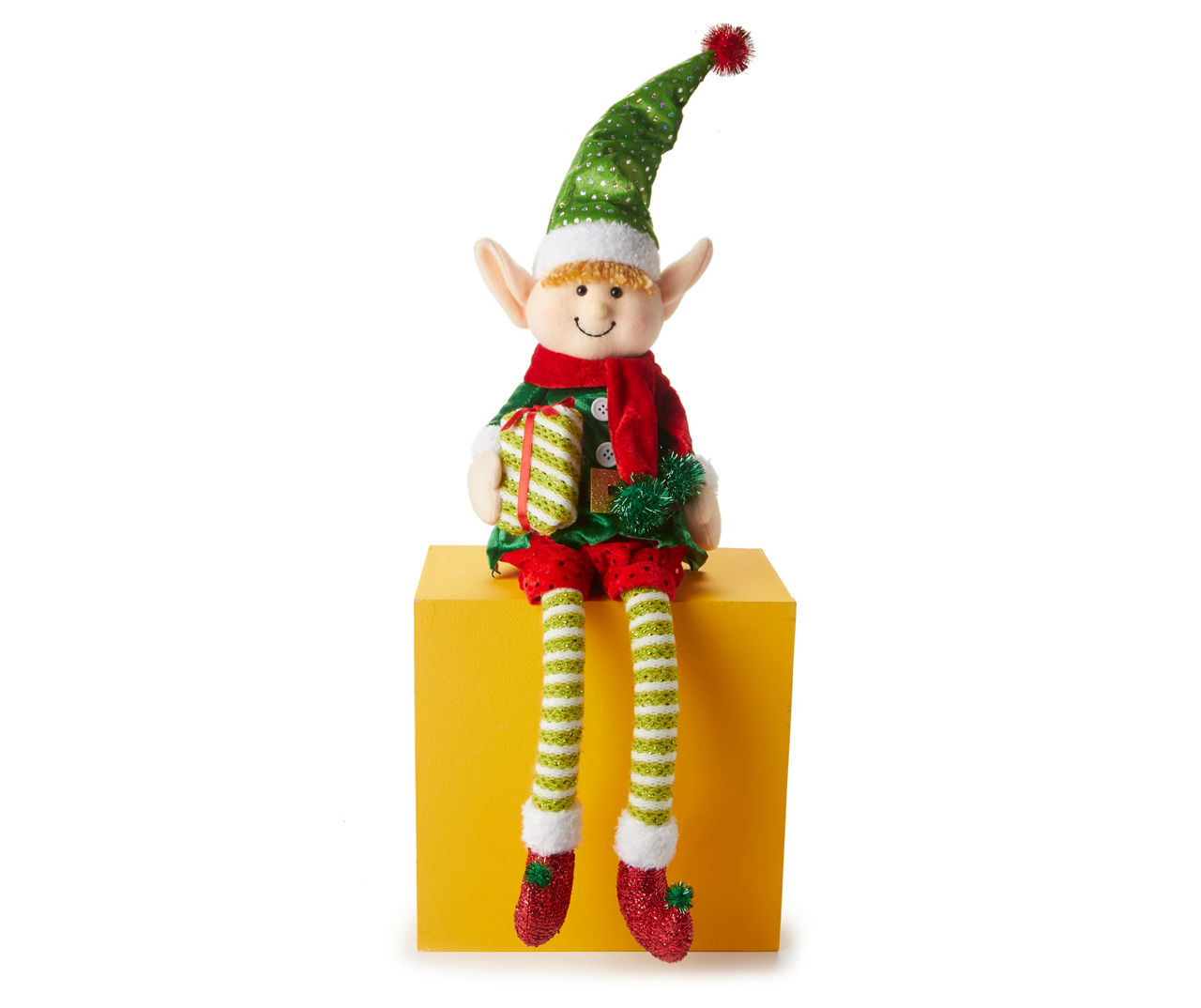NEW ~ 12" Holiday Christmas Elf Little Helper Plush Toys ~ Set of 2 Boy & Girl! 