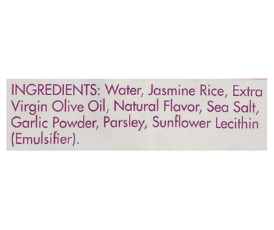 Mahatma� Garlic & Olive Oil Jasmine Rice 8.8 oz. Pouch