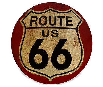 LOT ROUTE 66 METAL 15 ROUND