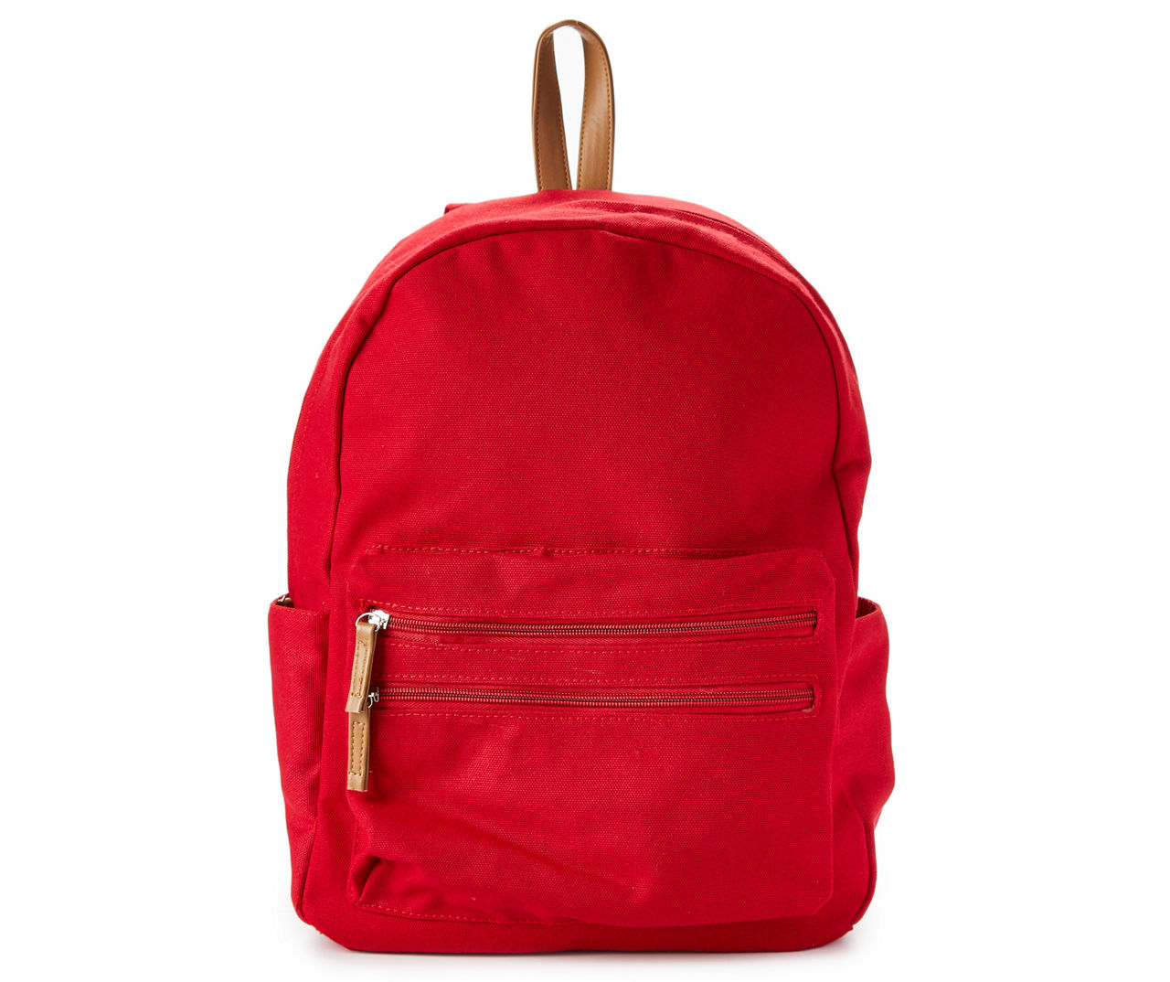 Red Canvas Backpack