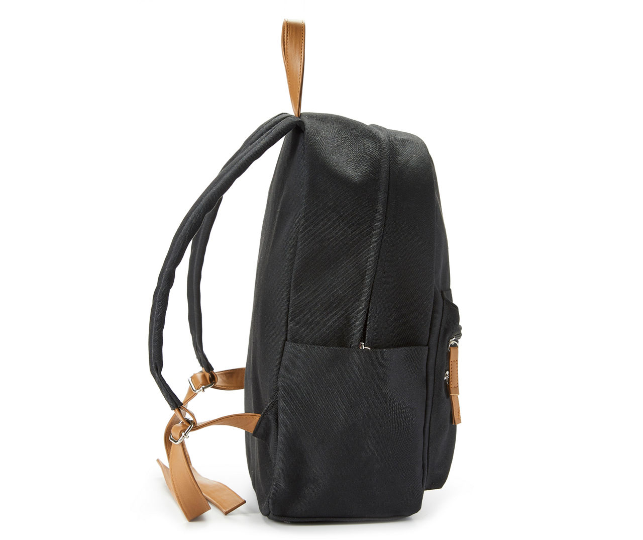 Black Canvas Backpack