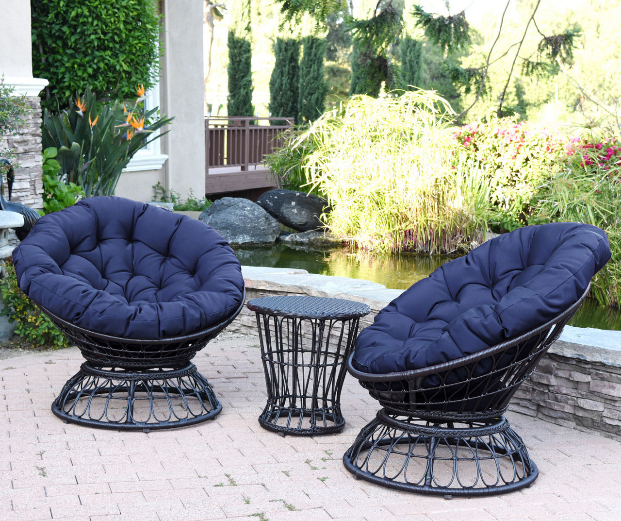 Outdoor papasan couch hot sale