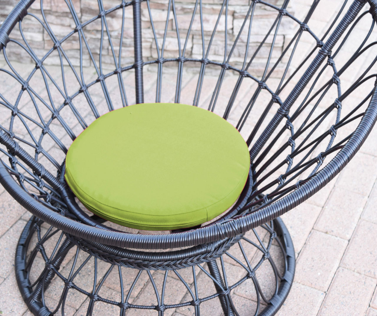 Sage green papasan online cushion