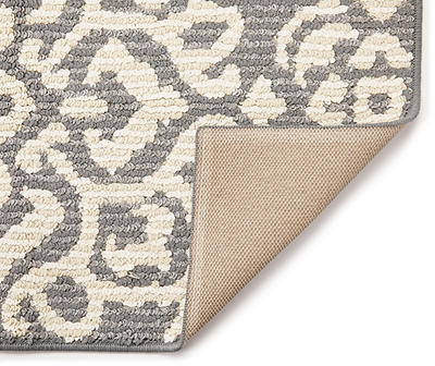 BH ACCENT RUG ELISE GRY MULTI 20x34