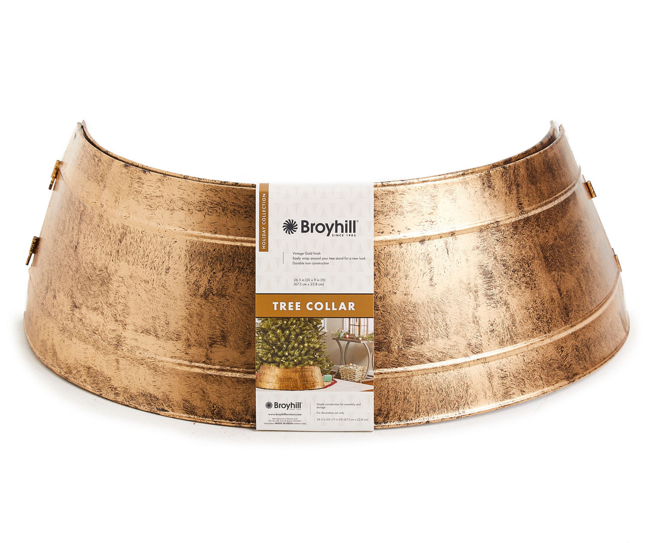 Gold hotsell tree collar