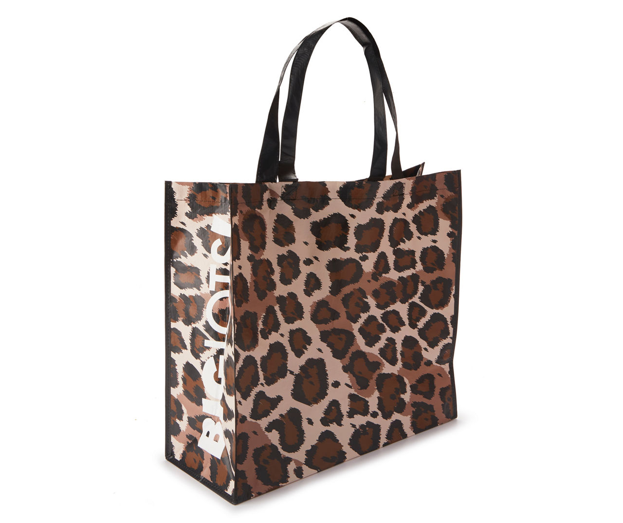Coseey Leopard Animal Print Design Tote Bag, Size: One Size