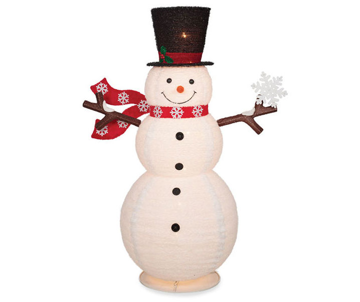 Winter Wonder Lane 5' Light-Up Snowman | Big Lots