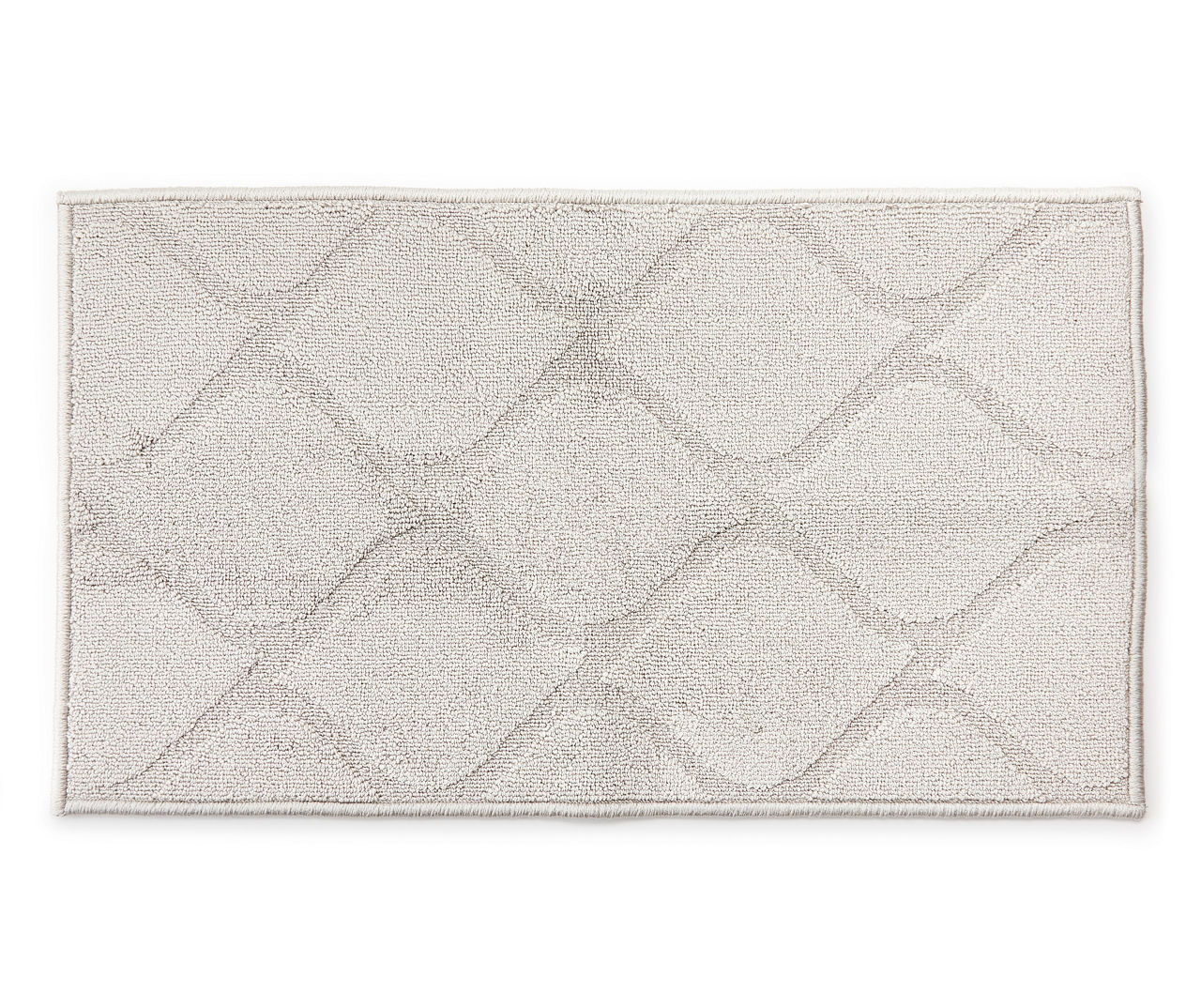 Broyhill Broyhill Light Gray Quatrefoil Area Rug Big Lots