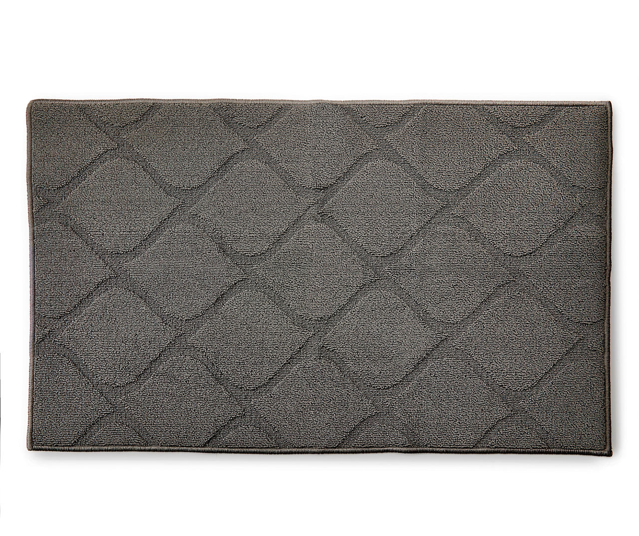 Broyhill Broyhill Dark Gray Quatrefoil Area Rug Big Lots