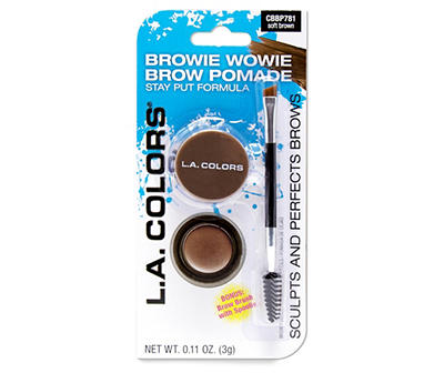 Browie Wowie Brow Pomade in Soft Brown, 0.11 Oz.