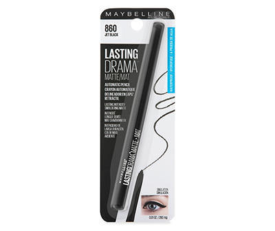 Maybelline Lasting Drama Matte Eyeliner Makeup, Jet Black, 0.01 oz.