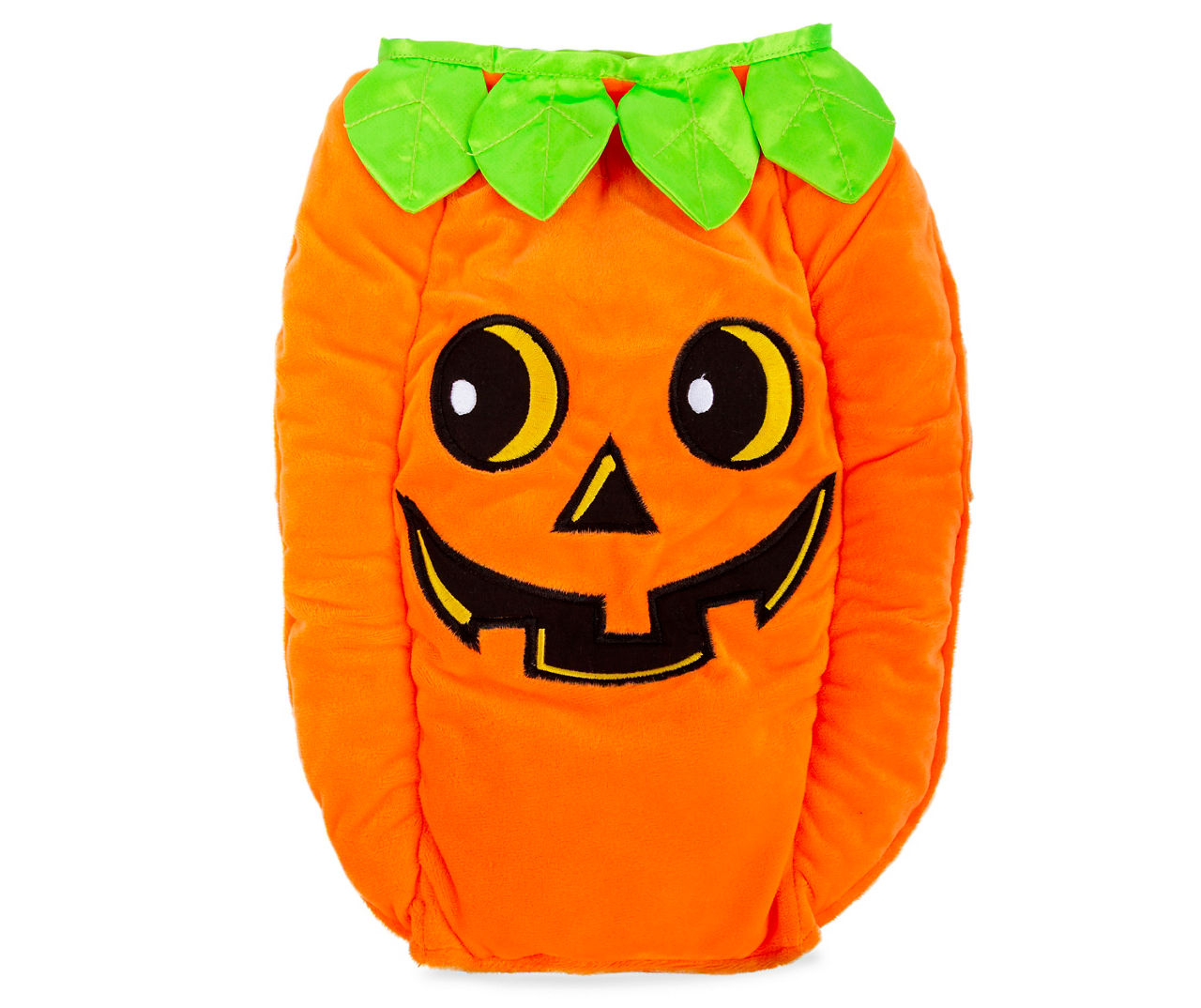 Orange Pumpkin Face Costume, XS