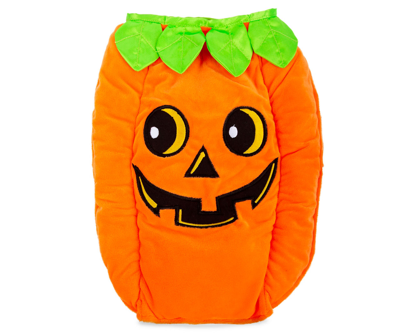 Orange Pumpkin Face Costume, M