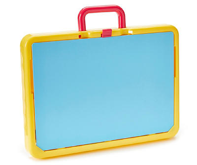 Preschool Portable 58-Piece Magnet & Drawing Board Set