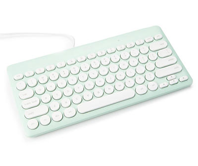Retro Mint USB Keyboard