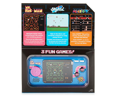 Ms. Pac Man 3-in-1 Pocket Video Game Player